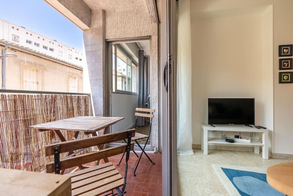 Le Meyrueis, T3, Clim, Terrasse, Centre Ville Montpellier Buitenkant foto