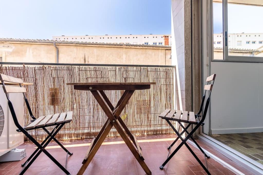 Le Meyrueis, T3, Clim, Terrasse, Centre Ville Montpellier Buitenkant foto